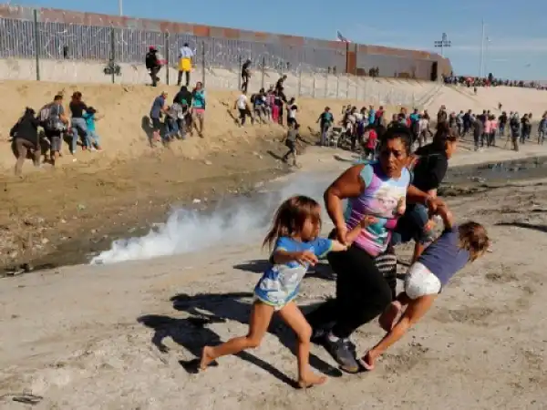Trump defends tear gasing migrants